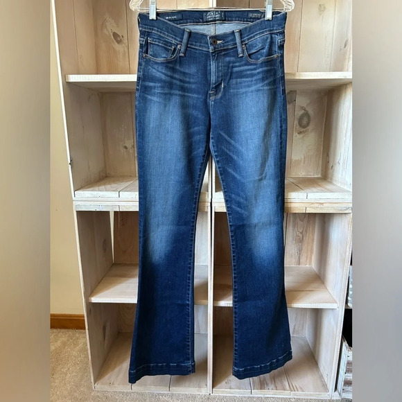 Lucky Brand Mid Rise Brooke Flare Jeans Size 6 - Picture 3 of 11